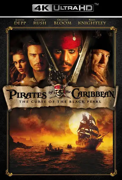 Pirates of the Caribbean: The Curse of the Black Pearl 2003 Poster